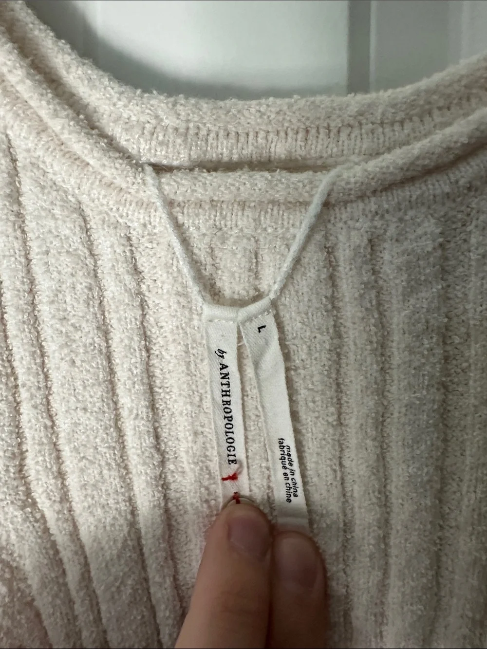 Anthropologie sleeveless ribbed